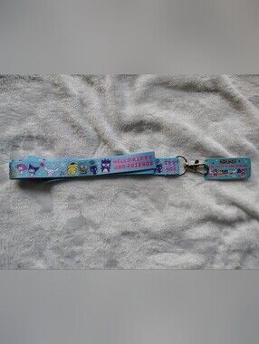Sanrio Hello Kitty and Friends Lanyard Keychain Round 1 Arcade Exclusive New